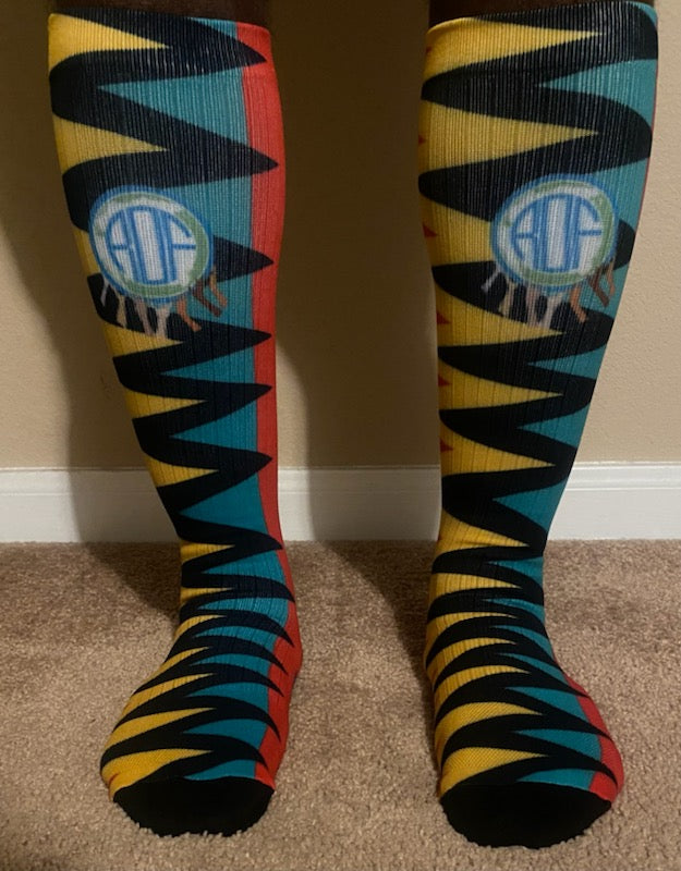 Kente Kompression Socks