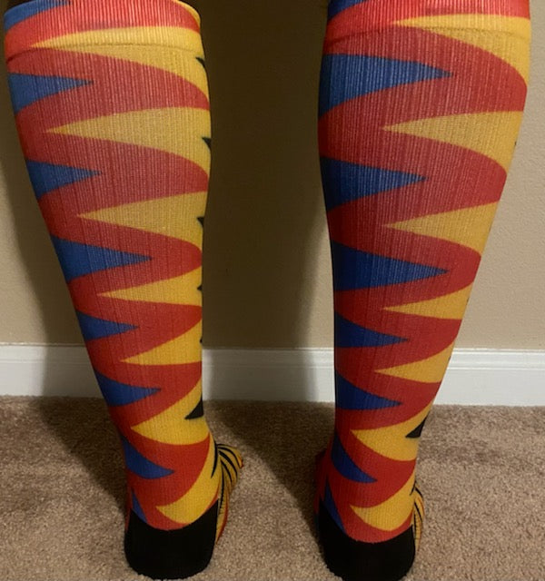 Kente Kompression Socks