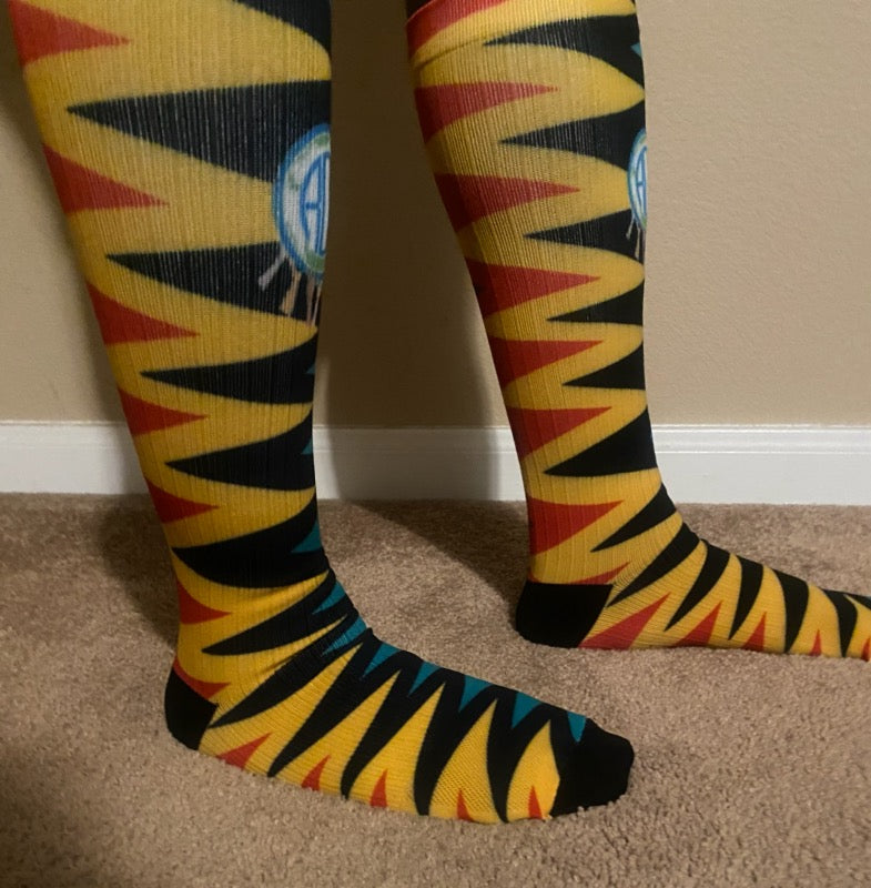 Kente Kompression Socks